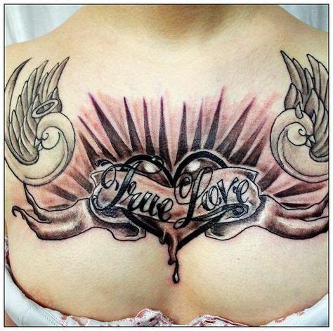 full boob tattoos|50+ Charming Breast Tattoo Designs For Women